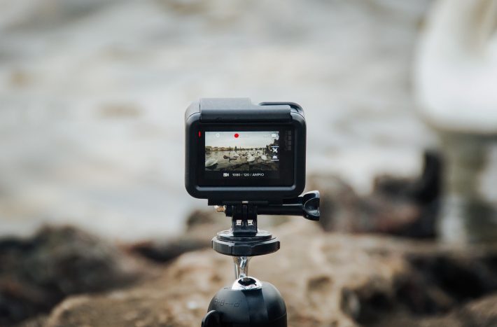 GoPro kamera, která přežila „pozření“ lávou. Celý proces natočila a záběr je volně dostupný ke ...