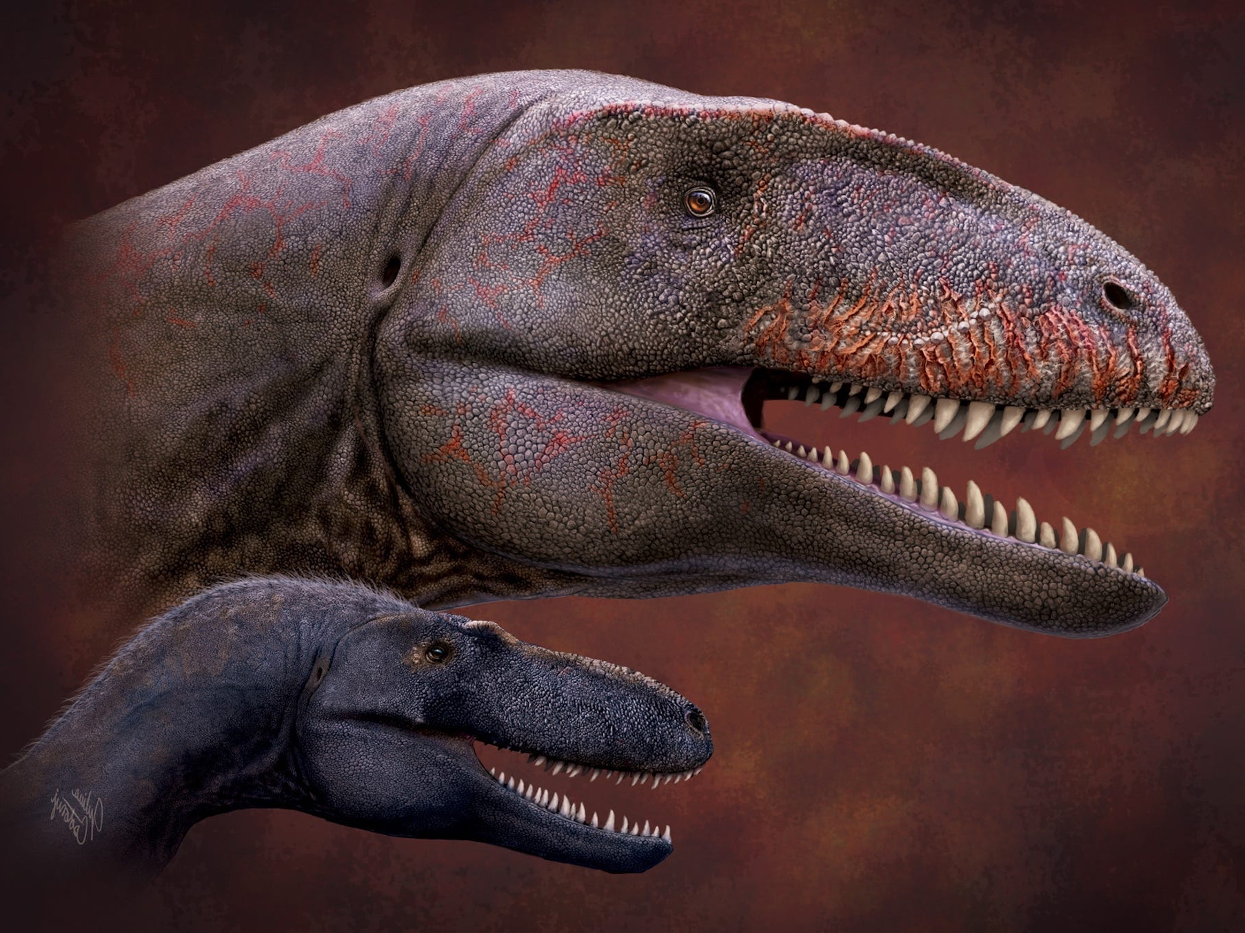 Nejobávanější predátor všech dob: Dinosaurus se žraločími zuby byl prehistorickým králem. T-rex by neměl šanci