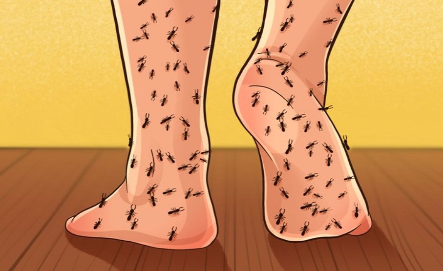 Co znamená mravenčení v nohách?
