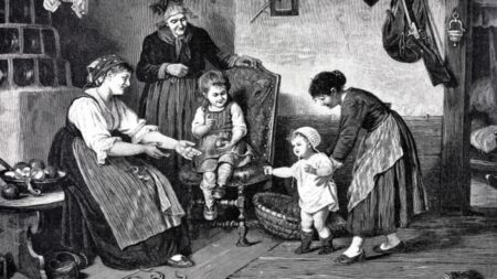 Novorozenec se koupal v krvi, mateřském mléce a alkoholu: Metody výchovy, které dnes považujeme za absurdní