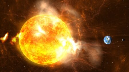 Lidstvu hrozí katastrofa, pokud se Slunce střetne se zbloudilou hvězdou. Za 8 minut budeme všichni na škvarek