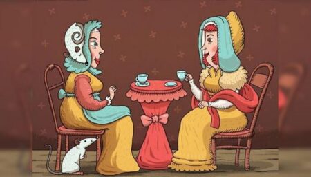 V kavárně se důmyslně schovaly myši. Někteří jejich hledáním stráví i několik minut, všímavým stačí pár vteřin