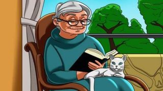 Babička má v pokoji 2 zvířata. K nalezení psa je ale zapotřebí vytříbený smysl pro detail