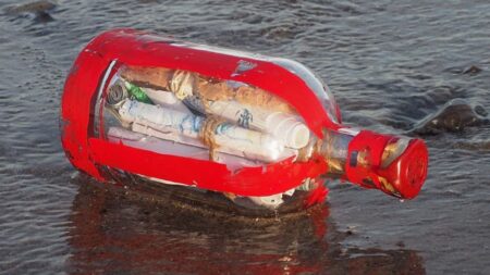 Cestující 3. třídy napsal svůj poslední vzkaz, vložil ho do láhve a hodil přes palubu. Pak se Titanik potopil. Z jeho slov mrazí