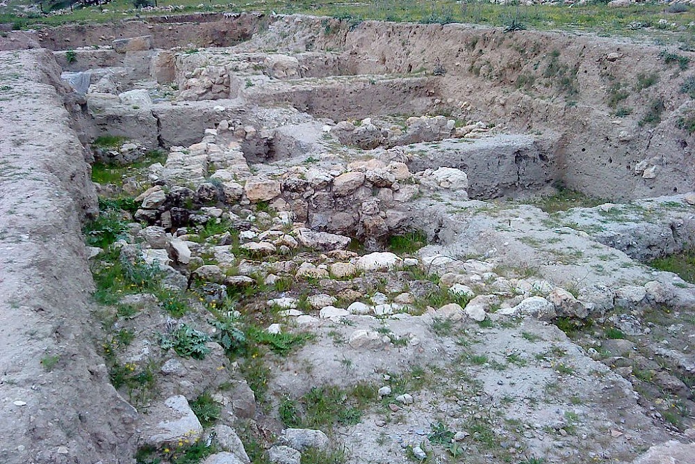 Archeologické naleziště v Izraeli