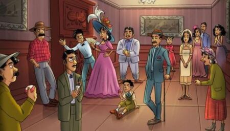 Optická hádanka, která dokáže potrápit: Na večírku se zjevil duch, za 15 sekund ho najdou jen skutečně pozorní jedinci