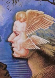 Na obrázku se skrývá mnoho tváří. Ti nejlepší jich najdou 11, chce to ale vnímat detaily