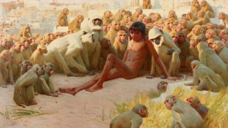 Živil se syrovým masem a neuměl ani stát na dvou nohách: Skutečný příběh chlapce, který inspiroval postavu Mauglího