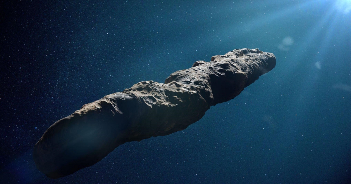 Objekt, který nedávno proletěl kolem Země, by údajně mohl být posel mimozemské civilizace