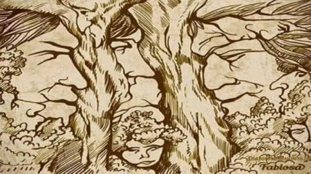 Tuto záludnou optickou výzvu zvládne správně vyřešit jen 1 z 10 lidí. Dokážete na obrázku najít všechny tváře?