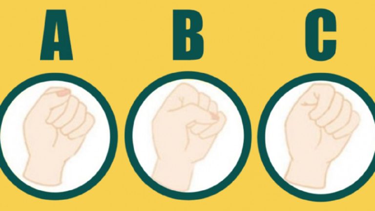 ruce v pěst žlutá