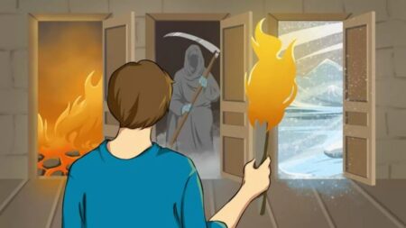 Jen hrstka lidí dokáže tomuto muži zachránit život. Dokážete za 13 sekund určit, která cesta pro něj bude nejbezpečnější?