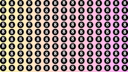 Možná potřebujete brýle: Pokud nenajdete do 10 sekund odlišné číslo, měli byste navštívit očního lékaře