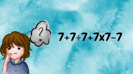 Pokud nevyřešíte tuto jednoduchou matematickou úlohu, měli byste se vrátit na základní školu