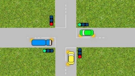 Kdo nevyřeší tuto dopravní situaci, nezaslouží si mít řidičský průkaz