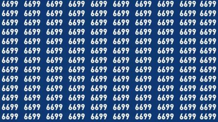 Oční test pro pozorné jedince: Jen lidé se smyslem pro detail dokáží najít na obrázku odlišné číslo