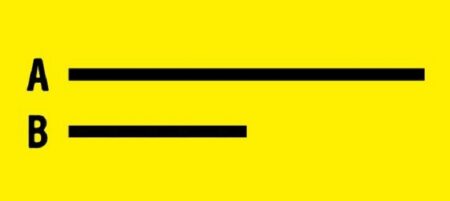 Která čára je delší? Až 33 % lidí v tomto neobvyklém testu zvolí špatně