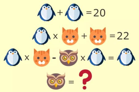 Psychologové tvrdí, že s IQ nižším 115 je nemožné tuto matematickou úlohu vyřešit. Jste dostatečně inteligentní na to, abyste to zvládli?