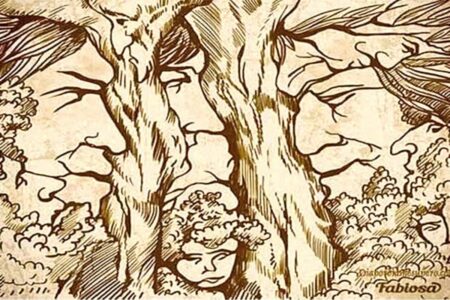 Na obrázku se nachází 9 tváří, většina Čechů jich najde sotva 5. Pokud jich najdete alespoň 7, zasloužíte si obrovskou pochvalu