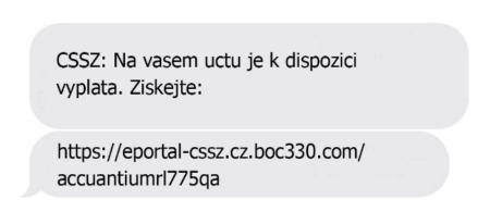 Přišla vám tato SMS zpráva? Lítáte v maléru, během pár sekund vám z účtu zmizí všechny vaše peníze