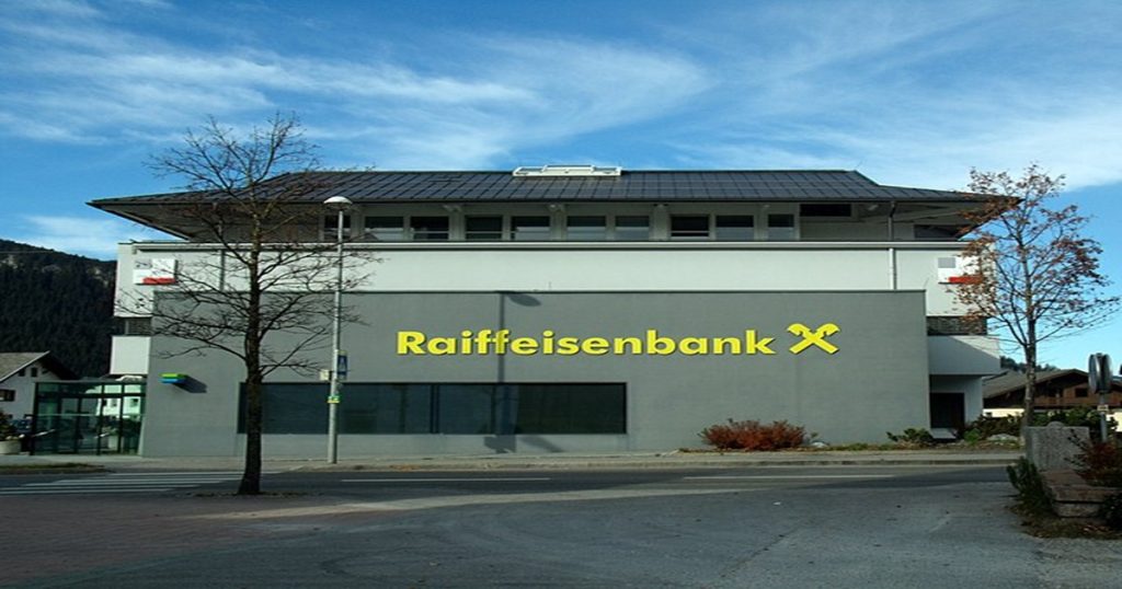 Pohled na Reiffeisenbank