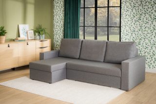 Proč je šedá rohová sedačka ideální barevný základ pro interiér?