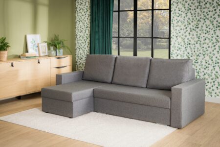 Proč je šedá rohová sedačka ideální barevný základ pro interiér?