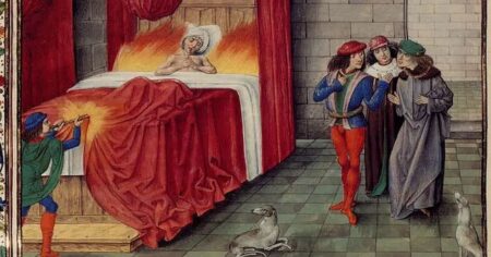Byl tak zlý, až skončil v pekle už na zemi. Děsivý příběh krále, který skončil jako lidská pochodeň kvůli niti