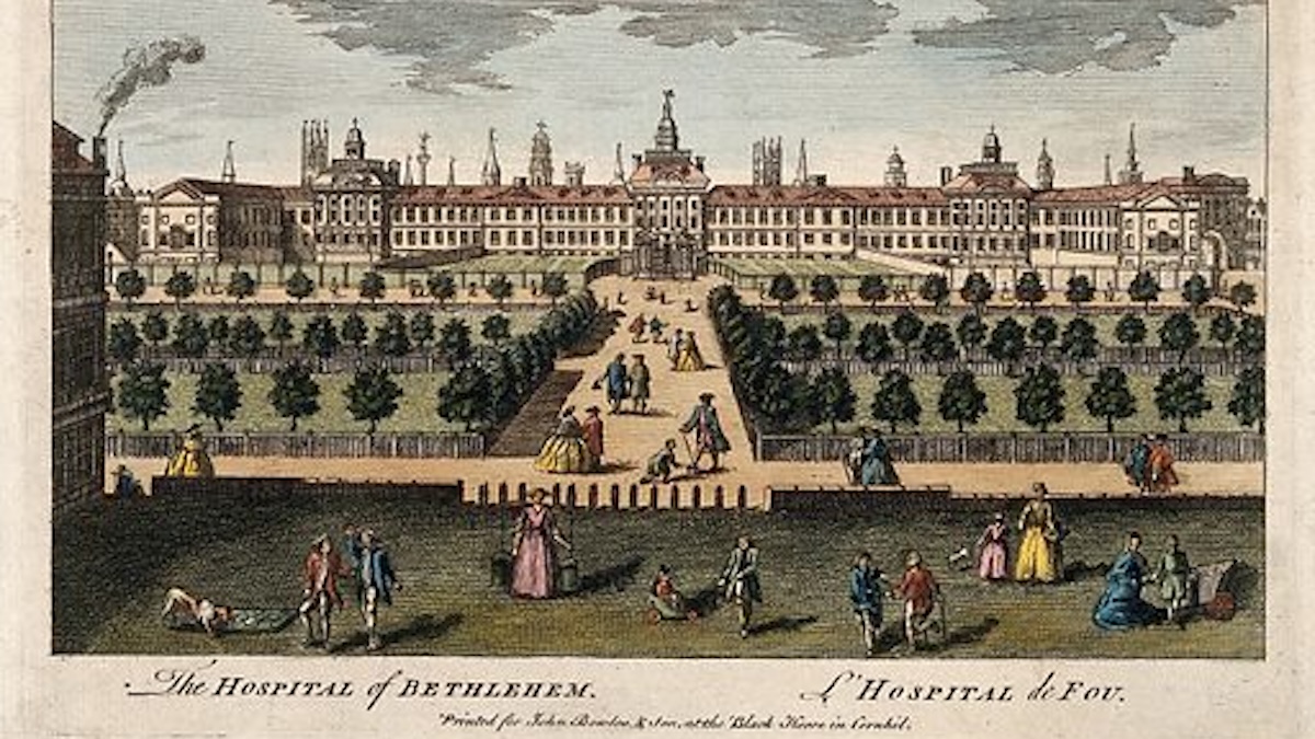 Vstupné za pár pencí a show plná šílenství: V Bedlamu bylo mučení pacientů vyhledávanou atrakcí