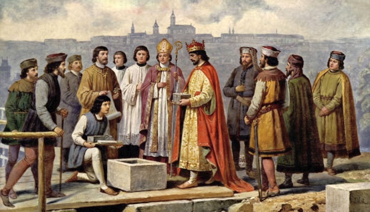 Karel IV. kvůli kruté dně sotva chodil, v Paříži ale zatnul zuby a vjel do města hrdě na koni
