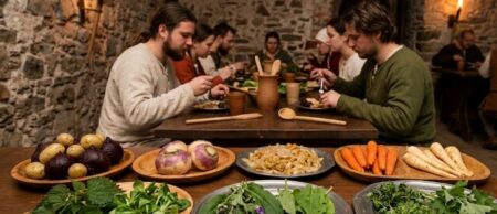 Historik to dnes trochu pomotal. Středověká hostina se tak úplně nepovedla. Otestujte své znalosti o evropském středověku