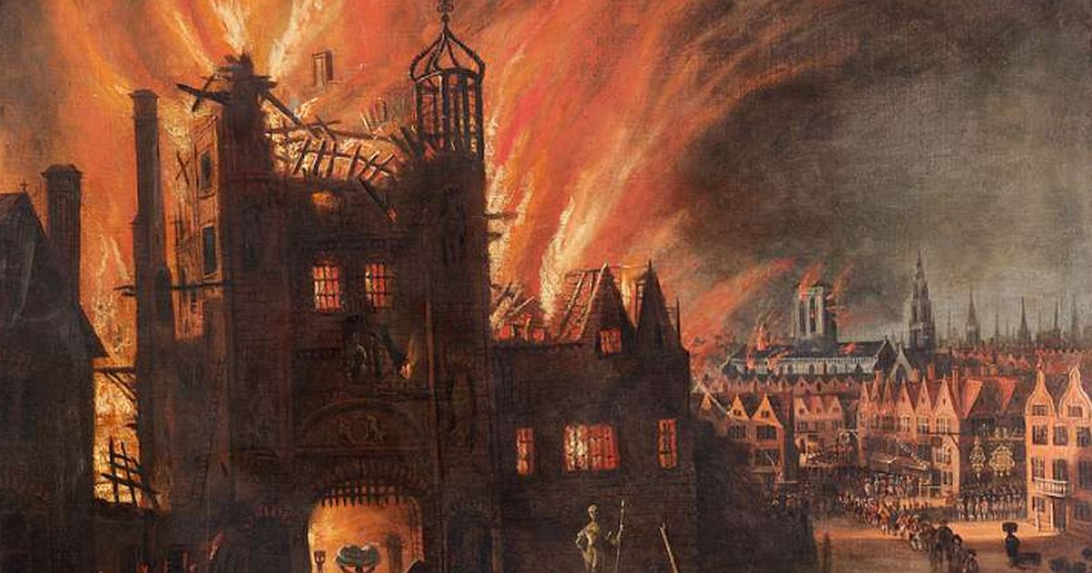 Velký požár Londýna začal v pekárně Thomase Farynora v ulici Pudding Lane