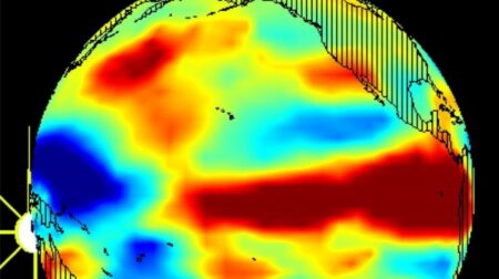 Poslední El Niño stejné síly zabil 4 % lidstva. Modely NOAA ukazují, že se opakuje v roce 2026