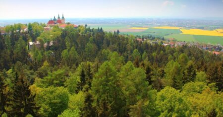 Fotografové ji nazývají Moravským Toskánskem. Zvlněná pole u Kyjova ale netvaruje eroze, propadají se pod nimi staré štoly